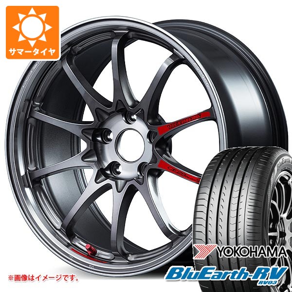 【タイヤ交換対象】サマータイヤ 225/55R17 101V XL ヨコハマ ブルーアースRV RV03 レイズ ボルクレーシング CE28 N-plus SL 7.5-17 タイヤホイール4本セット|タイヤマックス