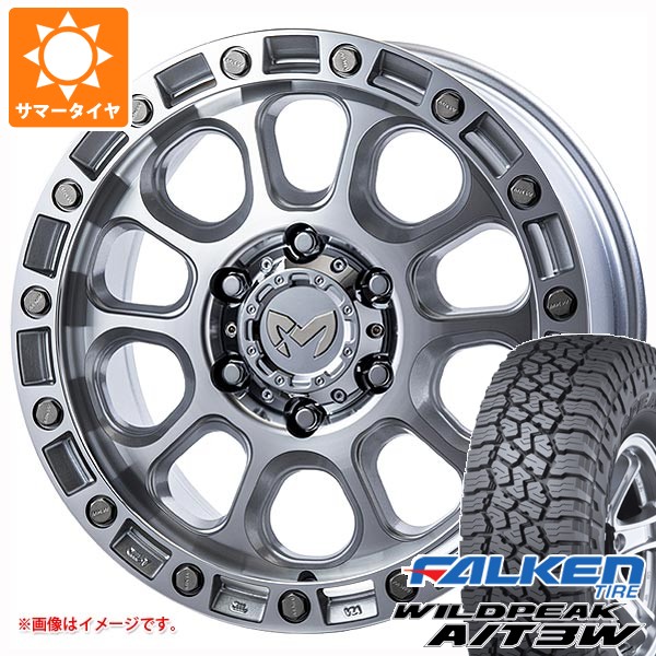 5本セット トヨタ FJクルーザー 10系用 サマータイヤ ファルケン ワイルドピーク A/T3W LT265/70R17 121/118R MKW M204 8.0-17 タイヤホイール5本セット｜タイヤマックス