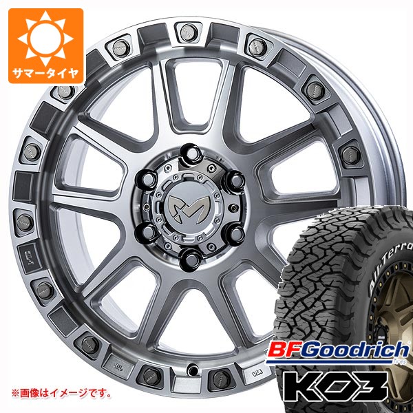 5本セット トヨタ FJクルーザー 10系用 サマータイヤ 2026年製 BFグッドリッチ オールテレーンT/A KO3 LT285/70R17 121/118S ホワイトレター MKW M205 8.5-17 タイヤホイール5本セット｜タイヤマックス
