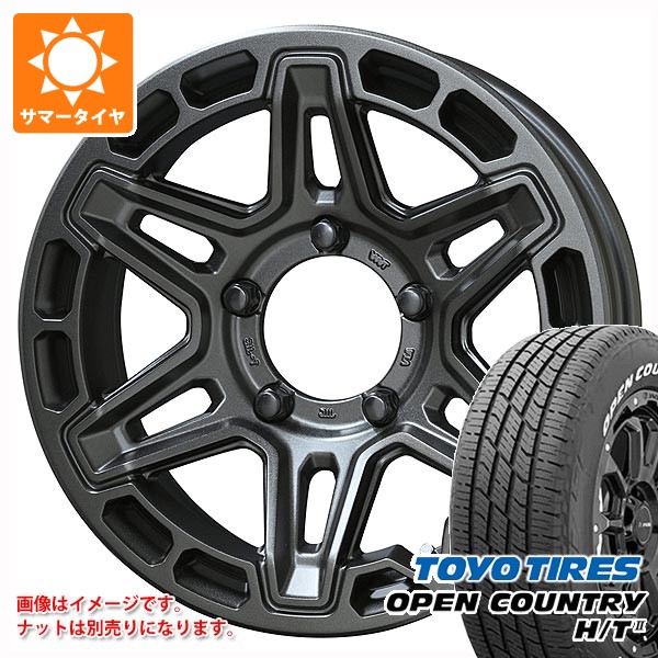 【タイヤ交換対象】スズキ ジムニーノマド JC74W用 2026年製 サマータイヤ トーヨー オープンカントリー H/T2 215/70R16 100H ホワイトレター PPX MK6 6.0-16 タイヤホイール4本セット|タイヤマックス