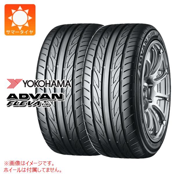 2本 サマータイヤ 205/40R18 86W XL ヨコハマ アドバン フレバ V701 YOKOHAMA ADVAN FLEVA V701