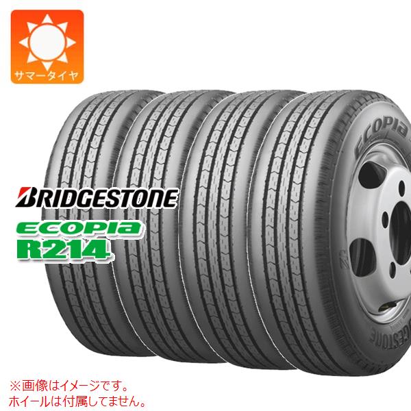 4本 サマータイヤ 195/75R15 109/107N ブリヂストン エコピア R214 BRIDGESTONE ECOPIA R214 【バン/トラック用】