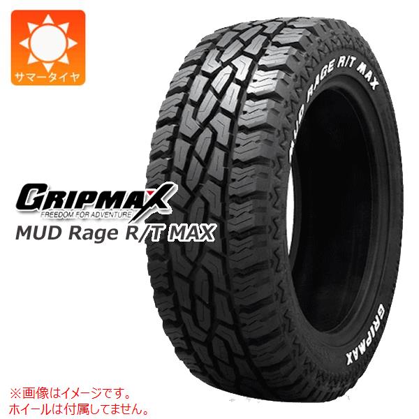 1本 サマータイヤ LT275/70R17 121/118Q グリップマックス マッドレイジ R/T MAX ホワイトレター GRIP MAX MUD Rage R/T MAX 22,603円