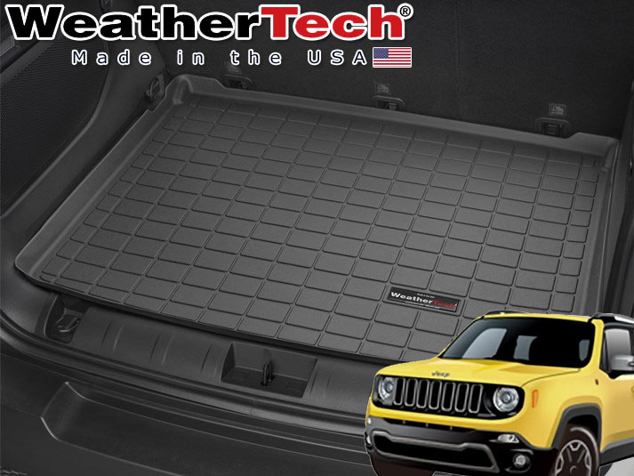 Weathertech ウェザーテック リアカーゴマット Jeep レネゲード 14 右ハンドル フロント リアセット用 色 ブラック 品番 沖縄 離島発送不可 Rockridgefamilymed Com