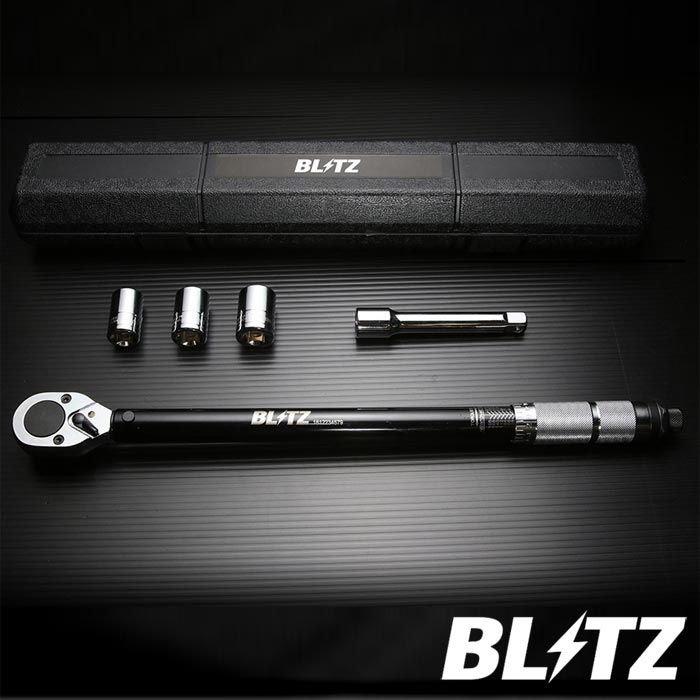タイア取り替えっこ用 ブリッツ トルクレンチ 品番13968 BLITZ TORQUE WRENCH 1/2 ソケット差込み口 1/2in(12.7粍) 合わせる活動の領域:28～210N・m