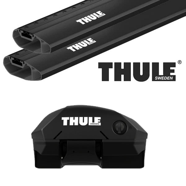 THULE ジープ レネゲード ルーフレール付 15〜 ルーフキャリア取付1台