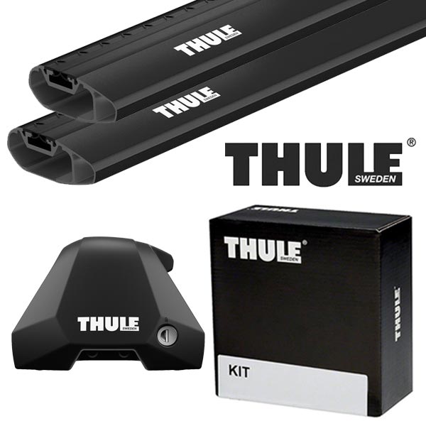 THULE フォルクスワーゲン ポロ 5ドア 18〜 ルーフキャリア取付1台分セット TH7205 TH7215B TH7214B THKIT5101  【87%OFF!】