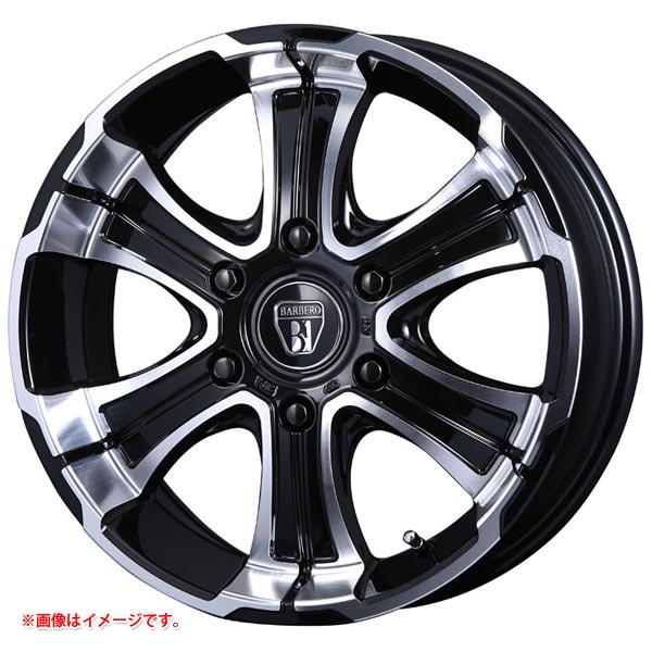 クリムソン バルベロ ワイルドディープス 6.5-17 ホイール1本 BARBERO W-DEEPS ハイエース 20,147円