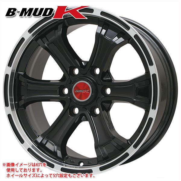 B マッド K 7.5-17 ホイール1本 B-MUD K|タイヤマックス