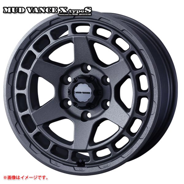 マッドヴァンスX タイプS 6.5-16 ホイール1本 MUD VANCE X TYPE S NV350キャラバン用｜タイヤマックス