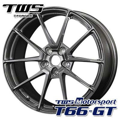 本日限定 TWS モータースポーツ T66-GT 8.0-18 ホイール1本 輸入車用