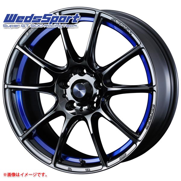 ウェッズスポーツ SA-25R 9.5-18 ホイール1本 WedsSport SA-25R ブルーライトクロームツー
