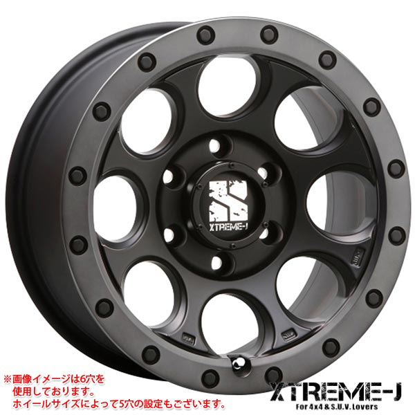 MLJ エクストリームJ XJ03 8.0-17 ホイール1本 X TREME-J XJ03