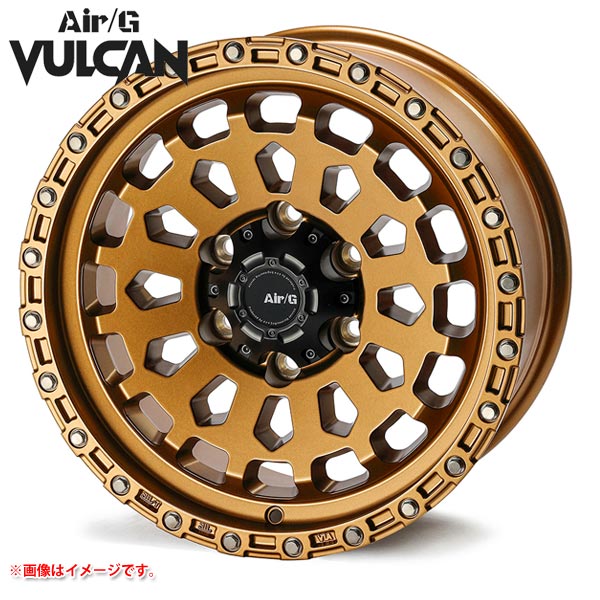 エアージー ヴァルカン 8.5-18 ホイール1本 Air/G VULCAN ランクル250用｜タイヤマックス
