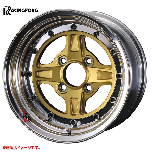 レーシングフォージ NG 9.5-15 ホイール1本 RACINGFORG NG