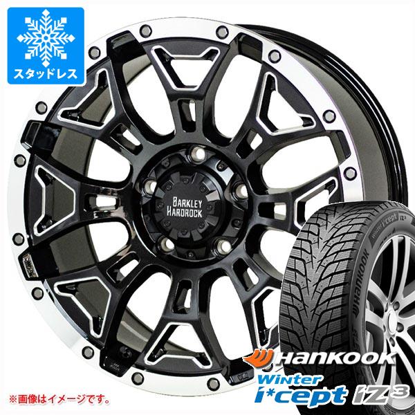 【タイヤ交換対象】RAV4 50系用 スタッドレス ハンコック ウィンターアイセプト iZ3 X for SUV W636A 225/60R18 100H バークレイハードロック エルバート タイヤホイール4本セット