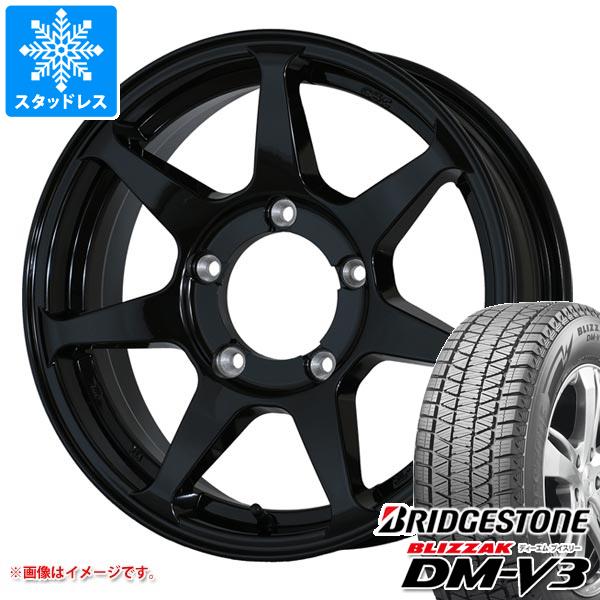 【タイヤ交換対象】5本セット スズキ ジムニーノマド JC74W用 スタッドレス ブリヂストン ブリザック DM-V3 215/70R16 100Q ドゥオール CST ゼロワンハイパー +J タイヤホイール5本セット