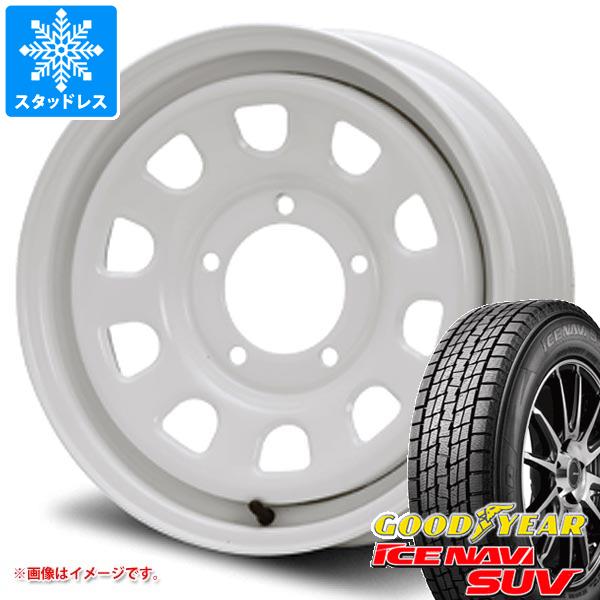 【タイヤ交換対象】5本セット ジムニー用 2026年製 スタッドレス グッドイヤー アイスナビ SUV 175/80R16 91Q MLJ デイトナ SS タイヤホイール5本セット|タイヤマックス