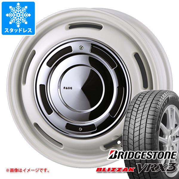 【タイヤ交換対象】スタッドレスタイヤ ブリヂストン ブリザック VRX3 165/65R15 81Q ＆ クリムソン ディーンクロスカントリー 4.5-15 タイヤホイール4本セット165/65-15 BRIDGESTONE BLIZZAK VRX3