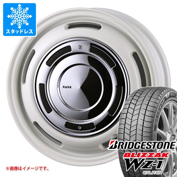 【タイヤ交換対象】スタッドレスタイヤ ブリヂストン ブリザック WZ-1 165/65R15 81Q & クリムソン ディーンクロスカントリー 4.5-15 タイヤホイール4本セット165/65-15 BRIDGESTONE BLIZZAK WZ-1|タイヤマックス