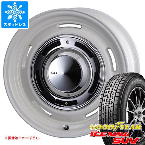 【タイヤ交換対象】スタッドレスタイヤ グッドイヤー アイスナビ SUV 225/60R17 99Q ＆ クリムソン ディーンクロスカントリー 7.0-17 タイヤホイール4本セット225/60-17 GOODYEAR ICE NAVI SUV