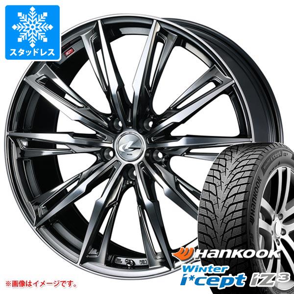 【タイヤ交換対象】スタッドレスタイヤ ハンコック ウィンターアイセプト iZ3 X for SUV W636A 225/55R19 103T XL & レオニス GX 8.0-19 タイヤホイール4本セット225/55-19 HANKOOK Winter i cept iZ3 X for SUV W636A|タイヤマックス