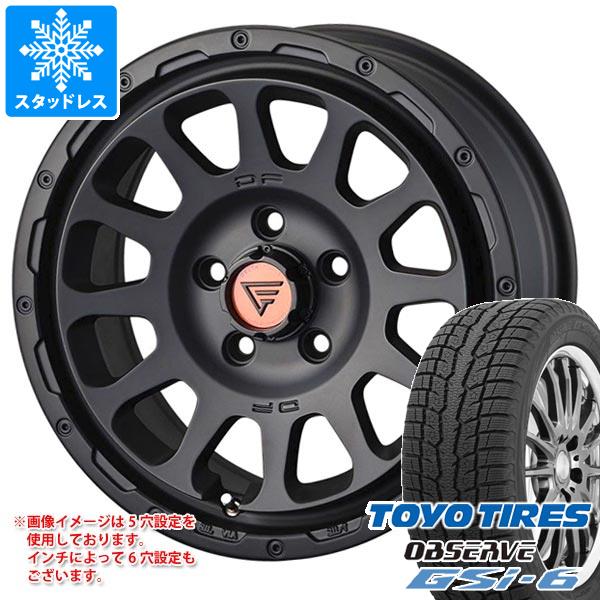 スタッドレスタイヤ トーヨー オブザーブ GSi-6 215/70R16 100Q & デルタフォース オーバル 7.0-16 タイヤホイール4本セット 215/70-16 TOYO OBSERVE GSi-6|タイヤマックス