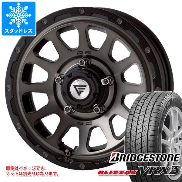 スズキ ジムニーシエラ JB74W用 スタッドレス ブリヂストン ブリザック VRX3 215/70R16 100Q デルタフォース オーバル タイヤホイール4本セット｜タイヤマックス