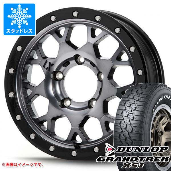 【タイヤ交換対象】5本セット スズキ ジムニーノマド JC74W用 スタッドレス ダンロップ グラントレック XS1 185/85R16 105/103L LT ホワイトレター MLJ エクストリームJ XJ04 タイヤホイール5本セット