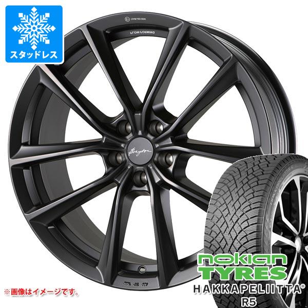 【タイヤ交換対象】BMW I20 iX用 スタッドレス ノキアン ハッカペリッタ R5 SUV 275/45R21 110T XL ブレイトン ブレイトン BR-1 タイヤホイール4本セット｜タイヤマックス