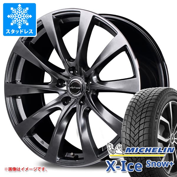 レクサス RC用 スタッドレス ミシュラン エックスアイススノープラス 235/45R18 98H XL レフィナーダ モーション2 タイヤホイール4本セット|タイヤマックス