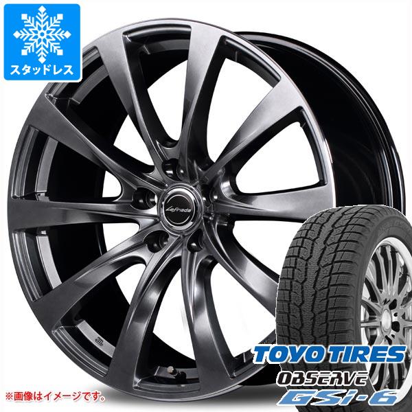 【タイヤ交換対象】クラウン クロスオーバー 35系用 スタッドレス トーヨー オブザーブ GSi-6 225/60R18 100Q レフィナーダ モーション2 タイヤホイール4本セット|タイヤマックス
