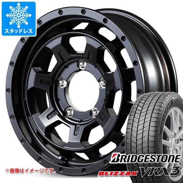 【タイヤ交換対象】5本セット スズキ ジムニー JB64W用 スタッドレス ブリヂストン ブリザック VRX3 215/70R16 100Q ナイトロパワー M7 ファランクス タイヤホイール5本セット|タイヤマックス