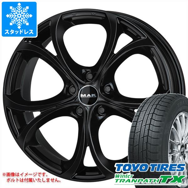【タイヤ交換対象】アルファロメオ ステルヴィオ用 スタッドレス トーヨー ウィンタートランパス TX 235/55R19 101Q MAK ラリオ タイヤホイール4本セット｜タイヤマックス