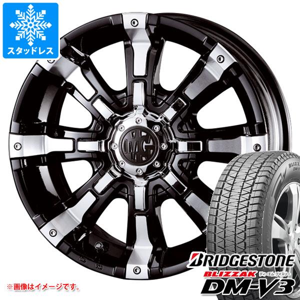 【タイヤ交換対象】ジムニー JB64W用 スタッドレス ブリヂストン ブリザック DM-V3 215/70R16 100Q クリムソン MG ビースト タイヤホイール4本セット｜タイヤマックス