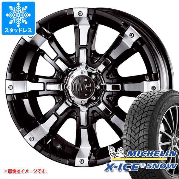 【タイヤ交換対象】スタッドレスタイヤ ミシュラン エックスアイススノー 215/65R16 102T XL ＆ クリムソン MG ビースト 7.0-16 タイヤホイール4本セット215/65-16 MICHELIN X-ICE SNOW｜タイヤマックス