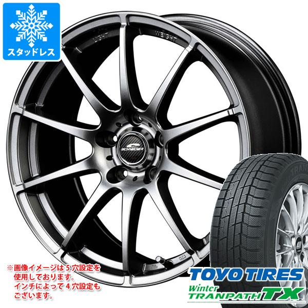 【タイヤ交換対象】スタッドレスタイヤ トーヨー ウィンタートランパス TX 165/65R15 81Q & MID ホイールズ スタッグ 4.5-15 タイヤホイール4本セット165/65-15 TOYO Winter TRANPATH TX|タイヤマックス