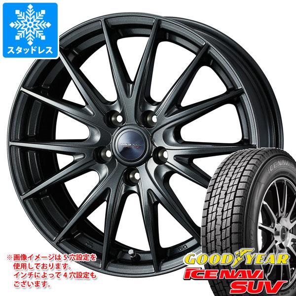 【タイヤ交換対象】トヨタ 40系アルファード用 スタッドレス グッドイヤー アイスナビ SUV 225/55R19 99Q ヴェルヴァ スポルト2 タイヤホイール4本セット｜タイヤマックス