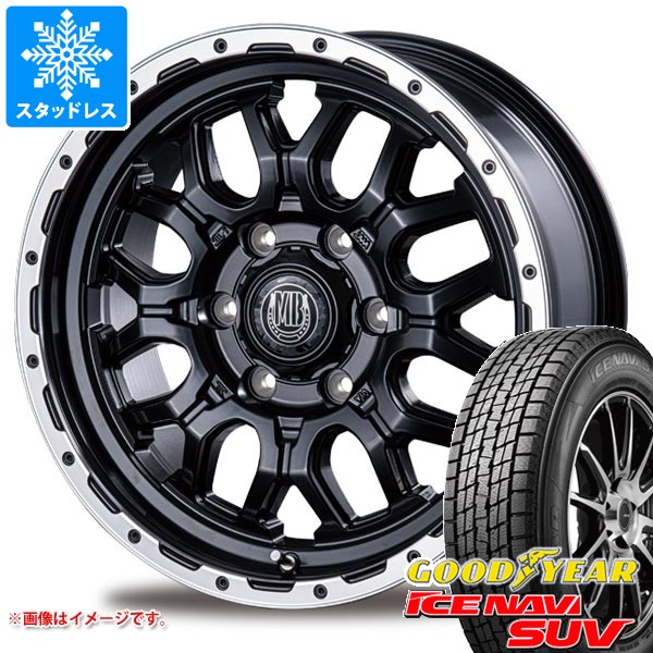 【タイヤ交換対象】トヨタ ハイエース 200系用 スタッドレス グッドイヤー アイスナビ SUV 215/70R16 100Q インターミラノ マッドバーン XR-800M タイヤホイール4本セット|タイヤマックス