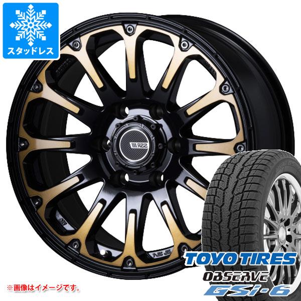 【タイヤ交換対象】5本セット FJクルーザー 10系用 スタッドレス トーヨー オブザーブ GSi-6 265/70R17 115Q SSR ディバイド FT タイヤホイール5本セット|タイヤマックス