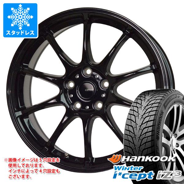 【タイヤ交換対象】スタッドレスタイヤ ハンコック ウィンターアイセプト iZ3 W636 215/50R17 95H XL & ジースピード G-07 7.0-17 タイヤホイール4本セット215/50-17 HANKOOK Winter i cept iZ3 W636|タイヤマックス
