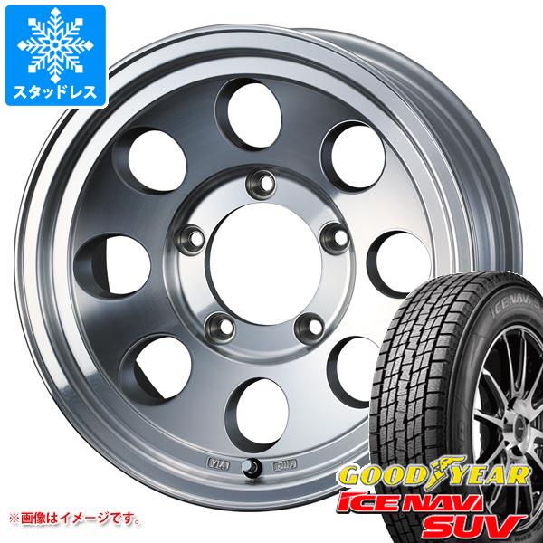 【タイヤ交換対象】5本セット スズキ ジムニーノマド JC74W用 スタッドレス グッドイヤー アイスナビ SUV 215/70R16 100Q ジムライン タイプ2 タイヤホイール5本セット