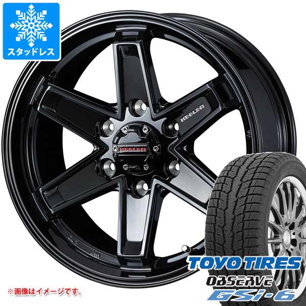【タイヤ交換対象】スタッドレスタイヤ トーヨー オブザーブ GSi-6 265/60R18 110Q ＆ キーラー タクティクス 8.0-18 タイヤホイール4本セット265/60-18 TOYO OBSERVE GSi-6｜タイヤマックス