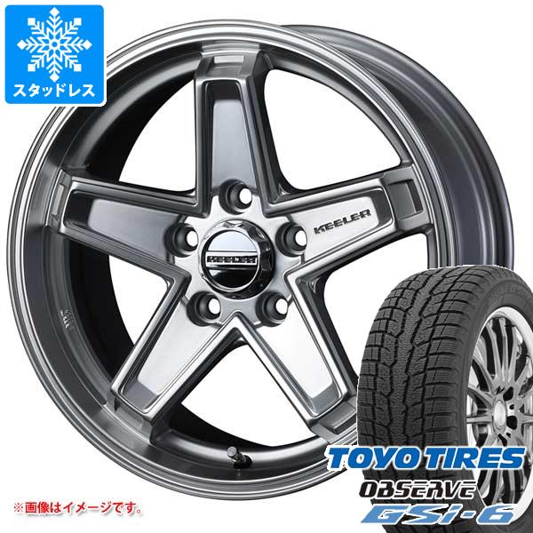 【タイヤ交換対象】スタッドレスタイヤ トーヨー オブザーブ GSi-6 215/70R16 100Q & キーラー タクティクス 7.0-16 タイヤホイール4本セット215/70-16 TOYO OBSERVE GSi-6|タイヤマックス