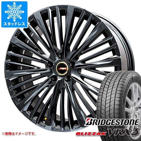【タイヤ交換対象】40系アルファード用 スタッドレス ブリヂストン ブリザック VRX3 225/55R19 103Q XL プレミックス MER-X タイヤホイール4本セット