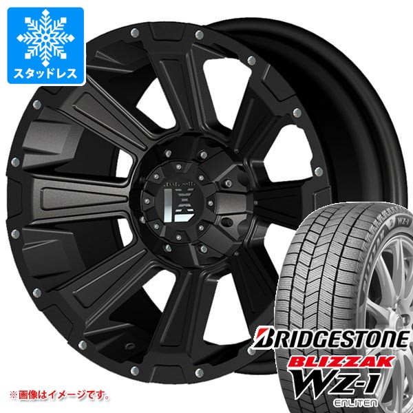 【タイヤ交換対象】スタッドレスタイヤ ブリヂストン ブリザック WZ-1 265/65R17 112Q 2025年10月発売サイズ ＆ オフビート レクセル オフロードスタイル デスロック 8.5-17 タイヤホイール4本セット265/65-17 BRIDGESTONE BLIZZAK WZ-1｜タイヤマックス