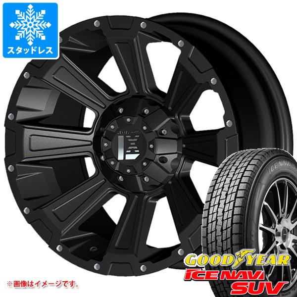 【タイヤ交換対象】スタッドレスタイヤ グッドイヤー アイスナビ SUV 235/70R16 106Q & オフビート レクセル オフロードスタイル デスロック 7.0-16 タイヤホイール4本セット235/70-16 GOODYEAR ICE NAVI SUV|タイヤマックス