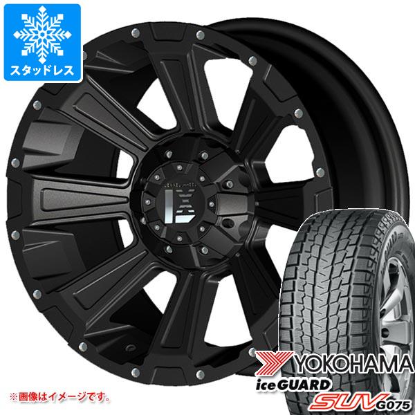 【タイヤ交換対象】ランドクルーザー プラド 150系用 スタッドレス ヨコハマ アイスガード SUV G075 265/65R17 112Q オフビート レクセル オフロードスタイル デスロック タイヤホイール4本セット 106,950円