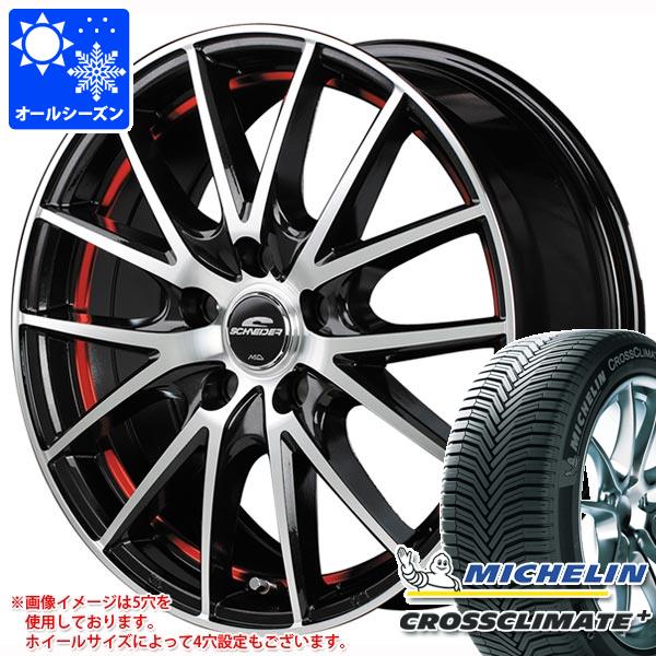 【タイヤ交換対象】オールシーズン 205/65R15 99V XL ミシュラン クロスクライメートプラス MID ホイールズ RX27 6.0-15 タイヤホイール4本セット|タイヤマックス