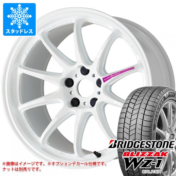 【タイヤ交換対象】スタッドレスタイヤ ブリヂストン ブリザック WZ-1 215/50R17 91Q & ワーク エモーション ZR10 7.0-17 タイヤホイール4本セット215/50-17 BRIDGESTONE BLIZZAK WZ-1|タイヤマックス